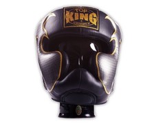 Top King Boxing Sparring Helmet Tkhgem-01sv Empower Creativity Black/Silver