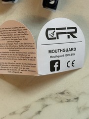 “CFP”Gel Gum Mouth Guard Shield Teeth Grinding Boxing MMA Sports MouthPiece Case