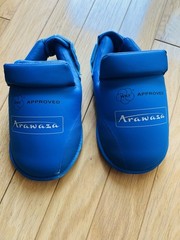 Arawaza Boys Karate Martial Arts Protection Kit, WKF Approved, Size L