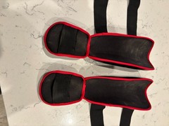 kickboxing gear shin/foot pads