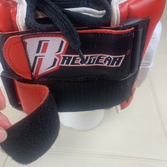 RevGear MMA Boxing Martial Arts Karate Adult Head Gear Padding Adjustable EUC
