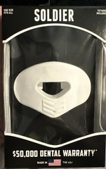 Soldier Mouthguard with Tethers – One Size Fits All – New in Box