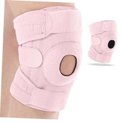 Pcs Kids Knee Brace with Side Stabilizers Patella Gel Pads Adjustable 1 Pink