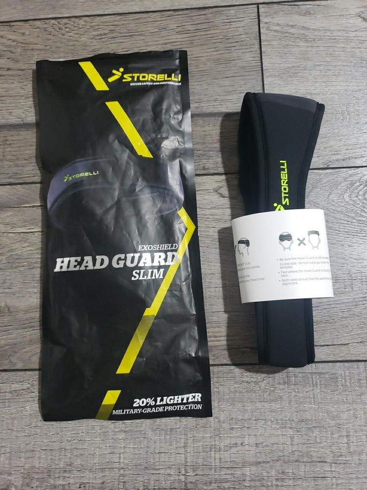Storelli ExoShield Head Guard, Head Protection, Foam Padding Headband Sz 1