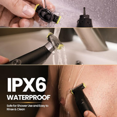 Groin & Body Hair Trimmer Electric Shaver for Men – Pubic & Ball Full Body Groom