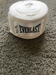 Everlast Handwraps White 108″ (2 Hand Wraps in each package)