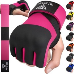 WYOX Gel Inner Boxing Gloves Hand Wraps, Padded Knuckles, Muay Thai MMA Training