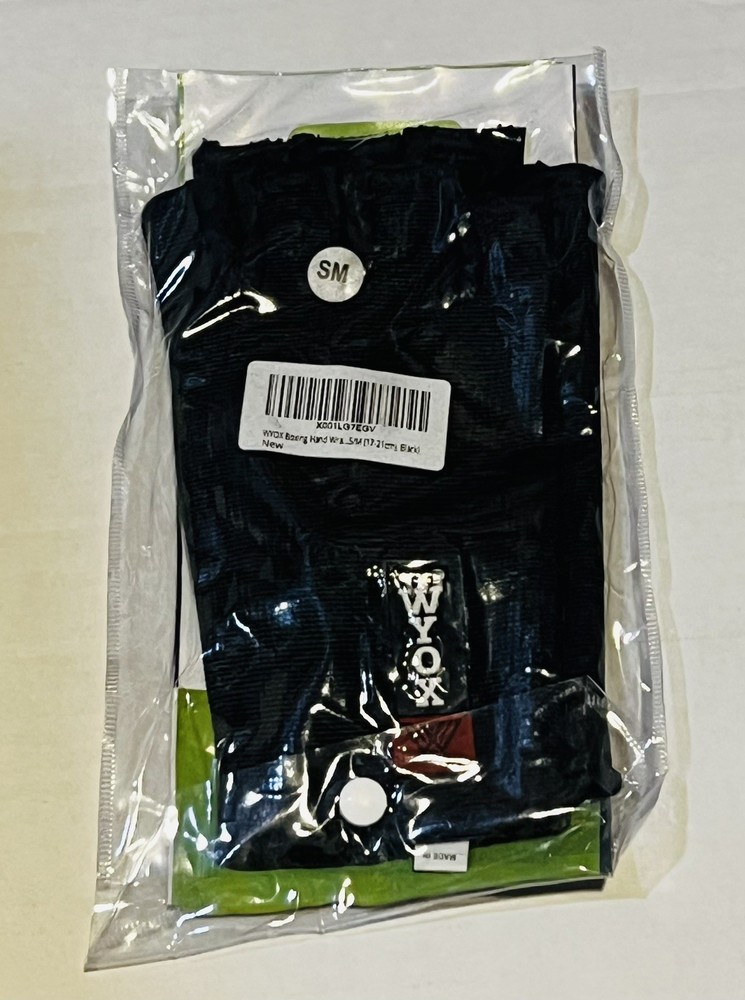 WYOX Gel Boxing Hand Wraps Inner Gloves for Men & Women 80cm S/M BLACK U27A
