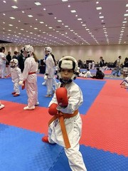 Red Tokaido Karate WKF Competition Sparring Gear Set xs