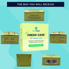 UV Retainer Case for Invisalign | Disinfect & Clean