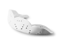 Aero Medium Mouthguard, Snow White – 1.6Mm Thin – Custom-Molded Fit – Slim Desig