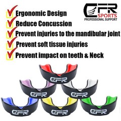 Gel Gum Mouth Guard Shield Case Teeth Grinding Boxing MMA Sports MouthPiece HG C