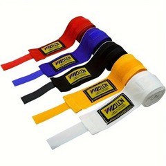 2PCS Boxing Hand Wraps Cotton Bandages for MMA, Muay Thai & Kickboxing