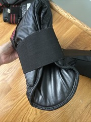 ATA Taekwondo Martial Arts Sparring Foot Pads Gear Black Size 13