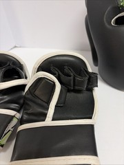 Revgear Headgear & Gloves Adult Med / Youth Large Combat Green