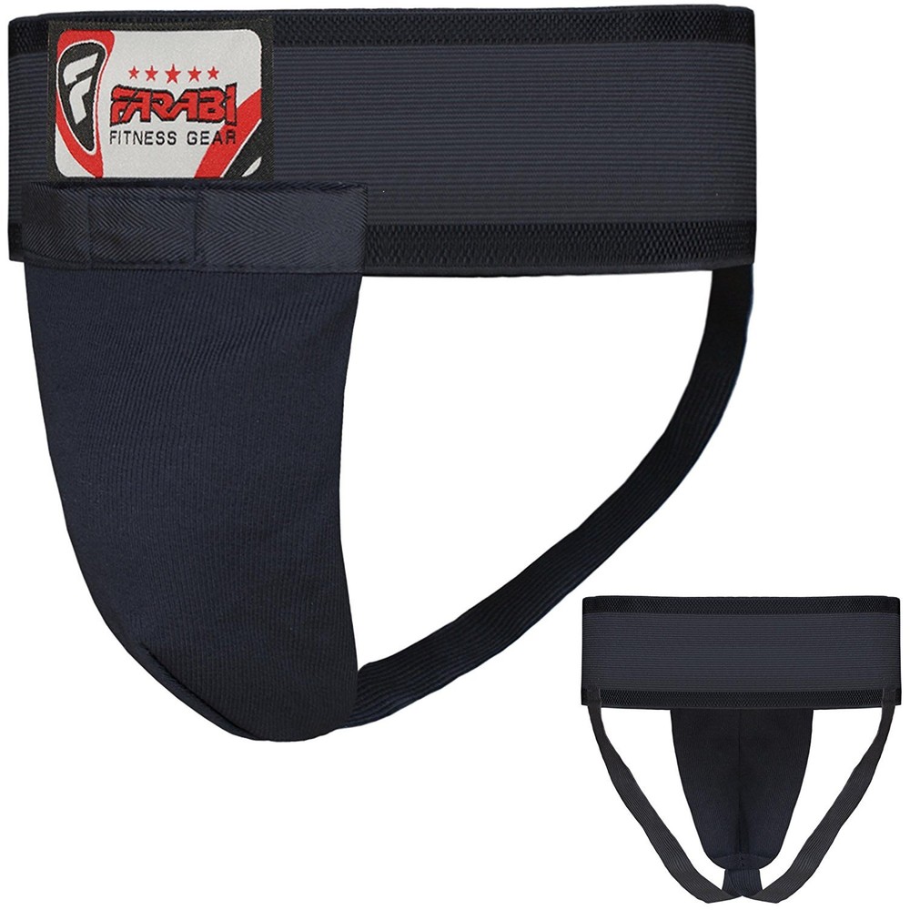 Farabi Groin Guard Boxing Mix Martial Arts Protector Boxing MMA Muay Thai Shield