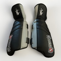 Hayabusa Martial Arts Shin Guards Measuring Large – Measurements In Pictures