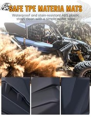 X3 Rear Cage Trim Cover for Can-Am Maverick X3 / X3 Max 2017-2025, C Pillar
