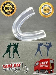 Premium Gum Mouth Guard Shield Case Teeth Grinding Boxing MMA Sports MouthPiece