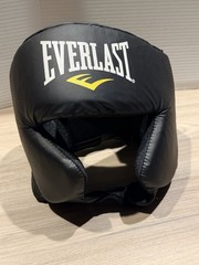 Everlast Adjustable Open Face Head Guard Head Gear With Everfresh – Black
