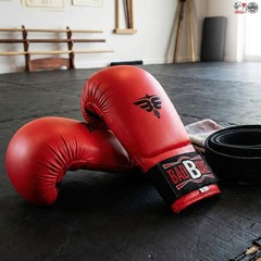 Professional WKF Karate Training Mitts | Karate Gloves with Thumb Elastic/Hoo…