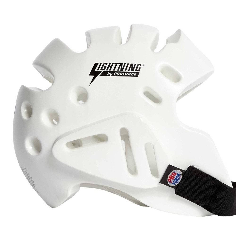 AWMA ProForce Lightning Sparring Head Guard Color White, Size Youth (20″)