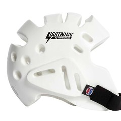 AWMA ProForce Lightning Sparring Head Guard Color White, Size Youth (20″)