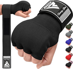 Gel Boxing Hand Wraps Inner Gloves Men Women, Quick 100Cm Long Wrist Straps, Ela