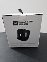Everlast Elite 2 Training Headgear L/XL – Black/Gold Boxing Sparring Protection
