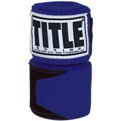 Title Boxing 180″ Semi Elastic Mexican Handwraps – Royal