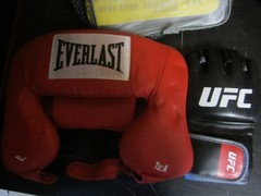 Everlast Advanced Everhide Head Gear Used