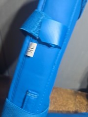 Wesing Karate Shin Blue Size XL Instep Guard WKF Karate Shin Pad