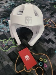 MOOTO taekwondo EXTERA headgear XS WHITE NEW NEVER USED