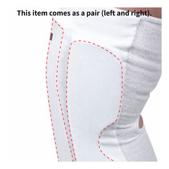 ISAMI L-122i Karate Knee Support Full Contact Protector Thick Padding Japan