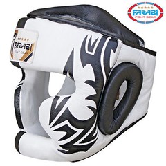 Farabi Genuine Leather Boxing Head Guard MMA Training Head Protector