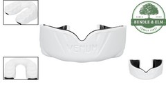 Adult Mouthguard with Vents for Enhanced Breathing and Speech – White/Black