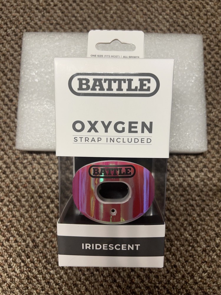 Battle Sports Iridescent Oxygen Lip Protector Mouthguard | +Free Shipping !
