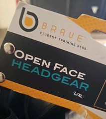 New With Tags Boxing MMA Karate Headgear CENTURY Brave Open Face L/XL