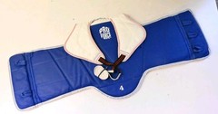 Pro Force Chest Pad Protector Taekwondo Red/Blue Reversible Sz # 4 **Lot Of 2**