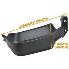 Hand Guards Protector for Pan America 1250, Smoked Handguards Hand Shield