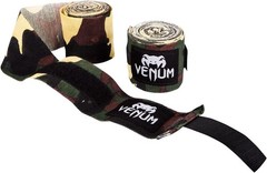 Durable 4m Boxing Hand Wraps in Forest Camo – Pair for Ultimate Support