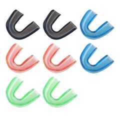 Multicolored Mouth piece Sports Multicolored, Black; Red; Blue; Green