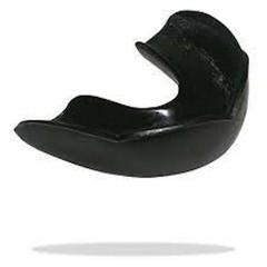 NEW! Black Mouth Guard Mouthguard Piece Teeth Protection Karate Football