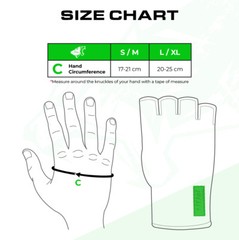 Compression Sleeves Boxing Hand Wraps Elastic Quick Wraps Fist Protection Green