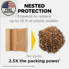 Bundle of Scotch Cushion Lock Protective Wrap with Dispenser Box, 12 In. X 175 F