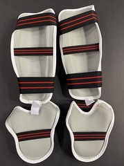 Proforce Pro Force Sparring Protective Shin Foot gear Pads, S Adult Taekwondo