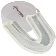 CUSTOM CLEAR SINGLE MOUTH GUARD w/ CASE – Meister MMA Gum Shield Piece MOLDABLE