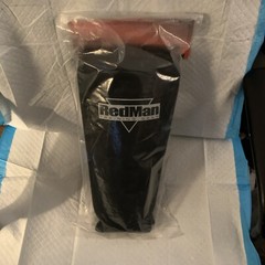 Macho Redman Training Gear Size(L) Color Black Shin Guards Defensive Tactics