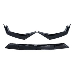 Front Bumper Lip Fit for Honda CRV EX EX-L LX 2023 2024 2025 2026, 3Pcs Glossy