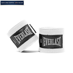 Everlast Core Handwraps 120in – Boxing Hand Wraps for 120 Inch, White & Black